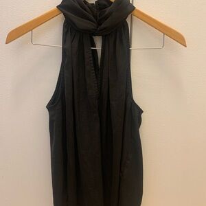 Banana Republic Factory 
Black Halter Top